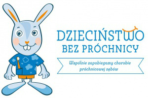 Logo programu dzieciństwo bez próchnicy
